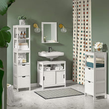 Load image into Gallery viewer, Freestanding Cabinet 2 Drawers Shelf Cupboard
