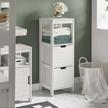 Load image into Gallery viewer, Freestanding Cabinet 2 Drawers Shelf Cupboard
