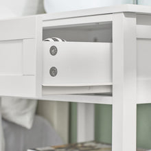 Load image into Gallery viewer, Bedside Table with Drawer Shelves

