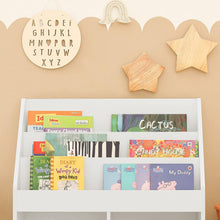 Load image into Gallery viewer, Kids Shelving Unit 3 Shelves 2 Compartments
