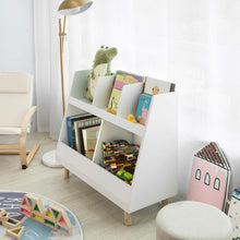 Load image into Gallery viewer, Childrens Shelving Unit, 5 Compartments Bookcase
