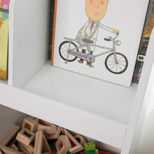 Load image into Gallery viewer, Childrens Shelving Unit, 5 Compartments Bookcase
