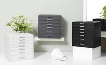 Load image into Gallery viewer, Jewellery Grey Box, 6 Layers,  5 Drawers
