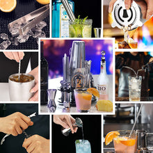 Load image into Gallery viewer, Cocktail Shaker Set Boston 23-Piece Stainless Steel and Professional Bar Tools for Drink Mixing
