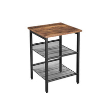 Load image into Gallery viewer, Side Table, 2 Mesh Shelves
