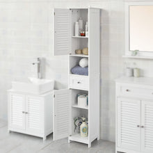 Load image into Gallery viewer, Freestanding Tall Bathroom Cabinet 170x32x30 cm
