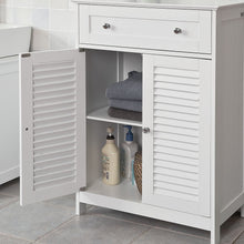 Load image into Gallery viewer, Freestanding Storage Cabinet with Doors/Drawer 60x87x35 cm
