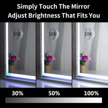 Load image into Gallery viewer, Hollywood LED Makeup Mirror with Smart Touch Control and 3 Colors Dimmable Light (72 x 56 cm)
