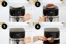 Load image into Gallery viewer, 7L Air Fryer Wiz w/ Built-In Scale, 200C, 9 Cooking Programs
