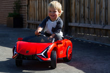 Load image into Gallery viewer, Ferrari Inspired 12V Ride-on Electric Car with Remote Control - Red
