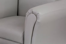 Load image into Gallery viewer, Kids Grey Couch Sofa Chair w/ Footstool in PU Leather
