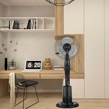 Load image into Gallery viewer, Freestanding Air Cooling Fan w/Misting Water Spray, W40cm, H1.2m + RC
