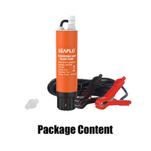 Load image into Gallery viewer, Submersible Pump 12V 280G/H Boat Caravan Inline Water Pump SEAFLO SFSP1-G280-02

