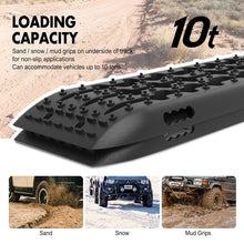Load image into Gallery viewer, X-BULL 10 Pairs Recovery tracks Boards 4WD 4X4 10T Sand / Mud / Snow Gen 2.0 Black
