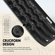 Load image into Gallery viewer, X-BULL Recovery tracks Boards 10T 2 Pairs/ Sand / Mud / Snow Mounting Bolts Pins Gen 2.0 -Black
