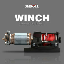 Load image into Gallery viewer, X-BULL 12V Electric Winch Boat 3000LBS Synthetic Rope Wireless Remote ATV 4WD 2 Units

