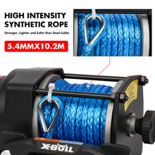 Load image into Gallery viewer, X-BULL 12V Electric Winch 3000LB ATV Winch Boat Trailer Winch Synthetic Rope

