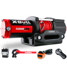 Load image into Gallery viewer, X-BULL Electric Winch 5000LBS 12V 15.2M Synthetic Rope Wireless ATV UTV 4WD Boat
