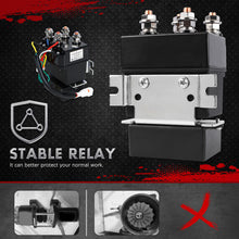 Load image into Gallery viewer, X-BULL Electric Winch 5000LBS 12V 15.2M Synthetic Rope Wireless ATV UTV 4WD Boat
