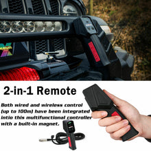 Load image into Gallery viewer, X-BULL Electric Winch 12V Synthetic Rope Wireless 14500LB Remote 4X4 4WD Boat
