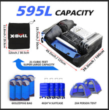 Load image into Gallery viewer, X-BULL Car Roof Cargo Bag Rooftop Cargo Carrier 100% Waterproof Top Luggage Bag for All Vehicles
