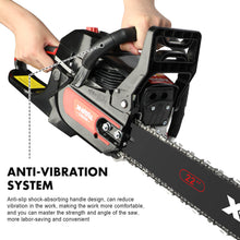 Load image into Gallery viewer, X-BULL 62cc Chainsaw Petrol Commercial 22" Bar E-Start Tree Pruning Top Handle
