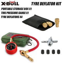 Load image into Gallery viewer, X-BULL Tyre Deflators Tire Automatic 4WD Pressure Gauge 4 Brass Deflator
