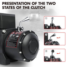 Load image into Gallery viewer, X-BULL 12V Electric Winch 12000LBS synthetic rope 4wd Jeep with Tire Deflator
