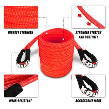 Load image into Gallery viewer, X-BULL Kinetic Rope 22mm x 9m Snatch Strap Recovery Kit Dyneema Tow Winch
