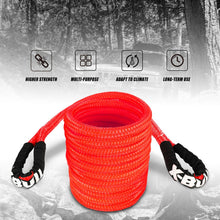 Load image into Gallery viewer, X-BULL Kinetic Rope 22mm x 9m Snatch Strap Recovery Kit Dyneema Tow Winch
