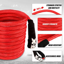 Load image into Gallery viewer, X-BULL Kinetic Rope 22mm x 9m Snatch Strap Recovery Kit Dyneema Tow Winch
