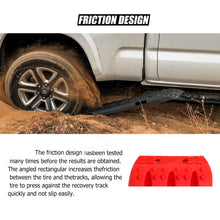 Load image into Gallery viewer, X-BULL 2 Pairs Recovery tracks Sand Mud Snow 4WD / 4x4 ATV Offroad Stronger Gen 3.0 - Red
