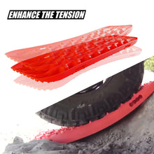 Load image into Gallery viewer, X-BULL 2 Pairs Recovery tracks Sand Mud Snow 4WD / 4x4 ATV Offroad Stronger Gen 3.0 - Red
