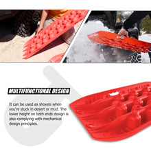 Load image into Gallery viewer, X-BULL 2 Pairs Recovery tracks Sand Mud Snow 4WD / 4x4 ATV Offroad Stronger Gen 3.0 - Red
