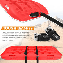 Load image into Gallery viewer, X-BULL 2 Pairs Recovery tracks Sand Mud Snow 4WD / 4x4 ATV Offroad Stronger Gen 3.0 - Red
