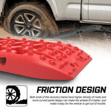 Load image into Gallery viewer, X-BULL Recovery tracks Sand tracks 2pcs 10T Sand / Snow / Mud 4WD Gen 3.0 - Red
