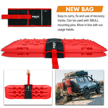 Load image into Gallery viewer, X-BULL 2 Pairs Recovery tracks Sand Mud Snow 4WD / 4x4 ATV Offroad Stronger Gen 3.0 - Red
