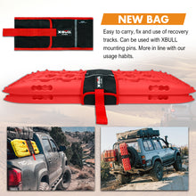 Load image into Gallery viewer, X-BULL 2 Pairs Recovery tracks Sand Mud Snow 4WD / 4x4 ATV Offroad Stronger Gen 3.0 - Red
