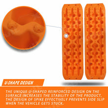 Load image into Gallery viewer, X-BULL Recovery tracks Sand 2 Pairs 4PC10T 4WD Sand / Snow / Mud Off-road Gen 3.0 - Orange
