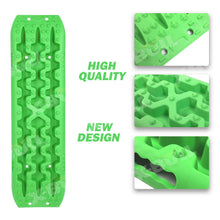 Load image into Gallery viewer, X-BULL Recovery tracks Sand tracks 2 Pairs Sand / Snow / Mud 10T 4WD Gen 3.0 - Green
