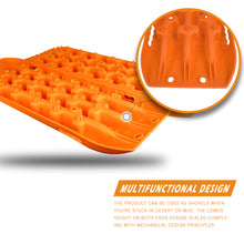 Load image into Gallery viewer, X-BULL Recovery tracks Sand Trucks Offroad With 4PCS Mounting Pins 4WDGen 2.0- Orange
