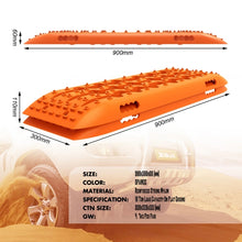 Load image into Gallery viewer, X-BULL Recovery tracks Sand Trucks Offroad With 4PCS Mounting Pins 4WDGen 2.0- Orange
