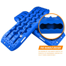 Load image into Gallery viewer, X-BULL Recovery tracks Sand tracks 2 pairs Sand / Snow / Mud 10T 4WD Gen 2.0 - blue
