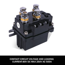 Load image into Gallery viewer, X-BULL Winch Solenoid Relay 12V 500A Winch Controller Twin Wireless Remote 4T Block Pulley
