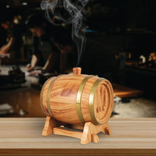 Load image into Gallery viewer, Essential Oil Aroma Diffuser - 350ml Barrel Wood Ultrasonic Air Mist Humidifier
