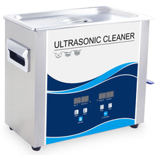 Load image into Gallery viewer, 6.5L Digital Ultrasonic Cleaner Jewelry Ultra Sonic Bath Degas Parts Cleaning
