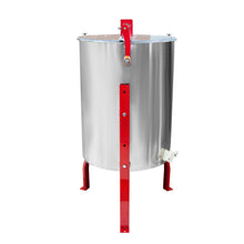 Load image into Gallery viewer, 4 Frame Honey Extractor Stainless Four Manual Spinner Crank Honey Bee Beekeeping
