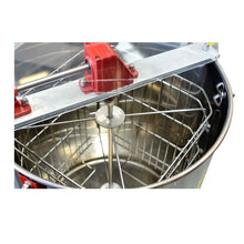 Load image into Gallery viewer, 4 Frame Honey Extractor Stainless Four Manual Spinner Crank Honey Bee Beekeeping
