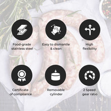 Load image into Gallery viewer, 5L Manual Vertical Sausage Filler - Stainless Stuffer Meat Press Machine
