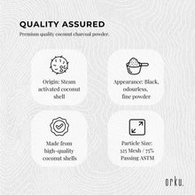 Load image into Gallery viewer, Bulk 10Kg Granular Activated Carbon GAC Coconut Shell Charcoal - Water Filtering
